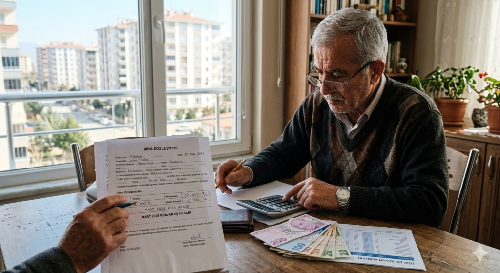 mart 2026 kira artış oranı tefe tüfe kira hesaplama 2026