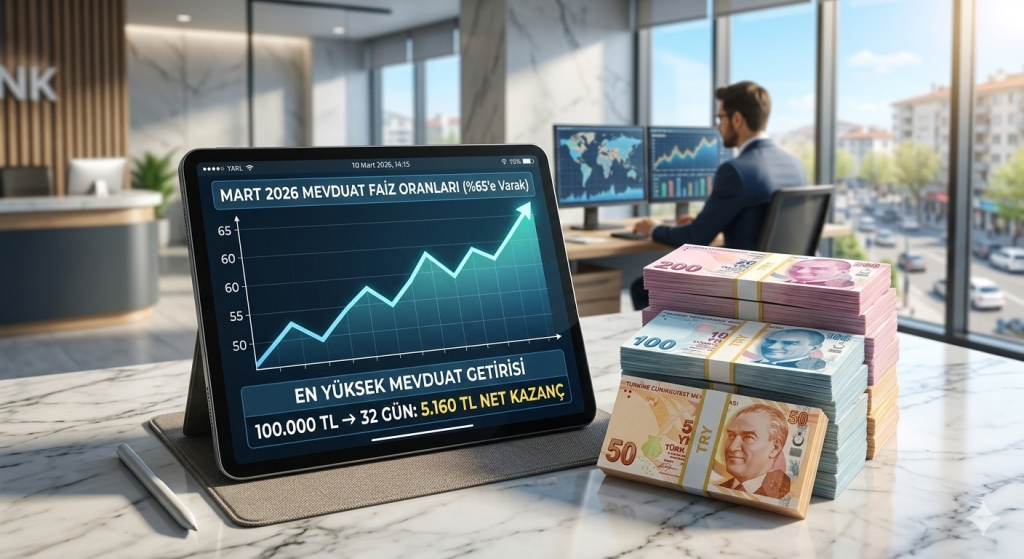 en yüksek mevduat faizi 2026 32 günlük mevduat getirisi hesaplama