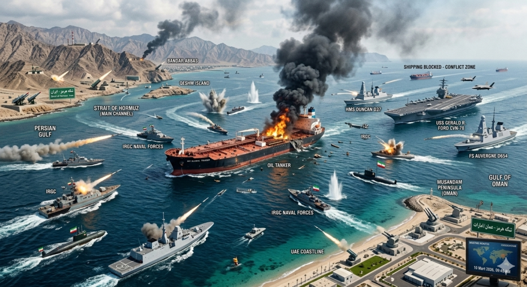 hürmüz boğazı son durum 10 mart 2026 petrol fiyatları neden yükseliyor abd iran savaşı son dakika